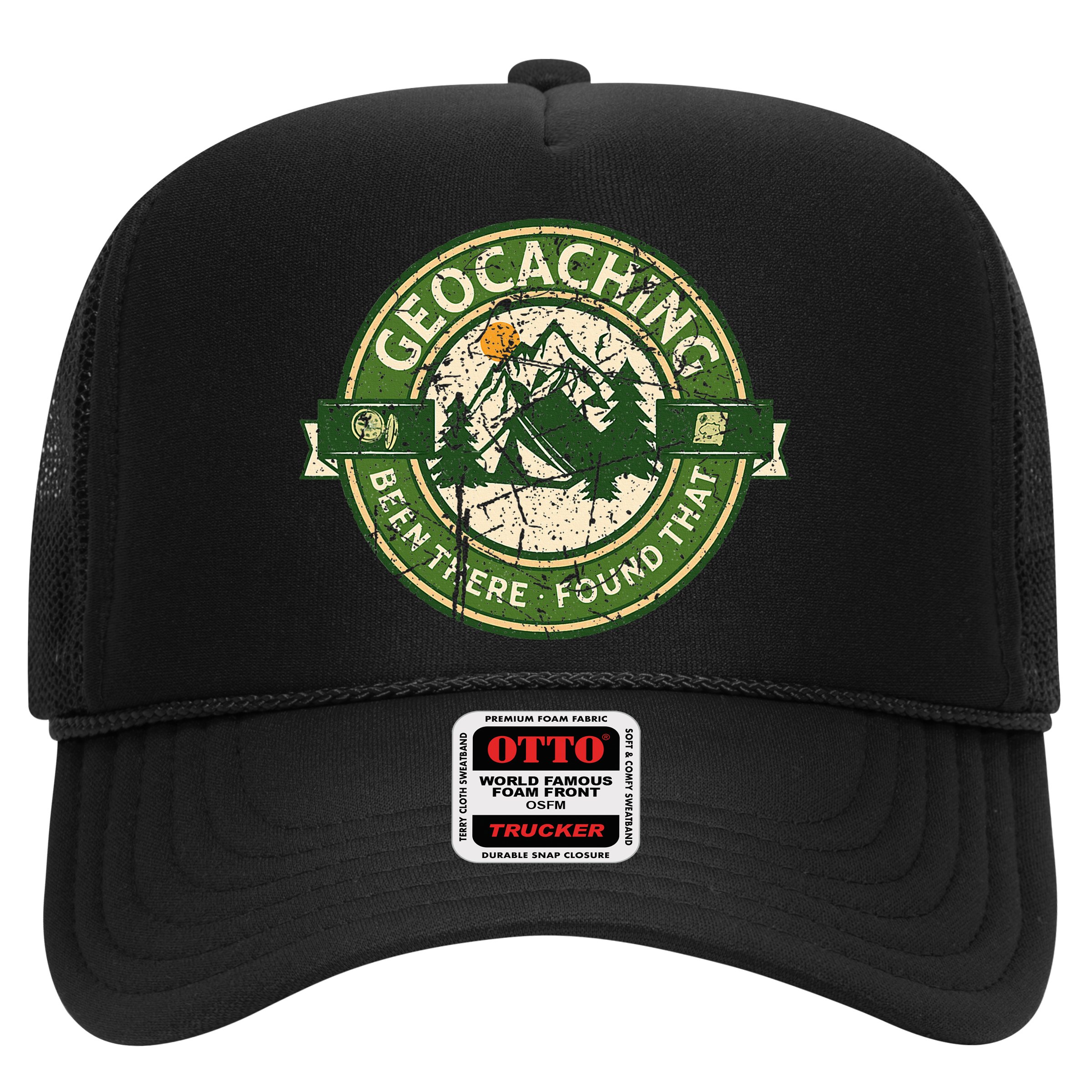 Geocaching Funny Retro Distressed Geocache Lover Hat