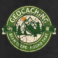 Geocaching Funny Retro Distressed Geocache Lover Microfiber Hand Towel