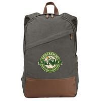 Geocaching Funny Retro Distressed Geocache Lover Cotton Canvas Backpack
