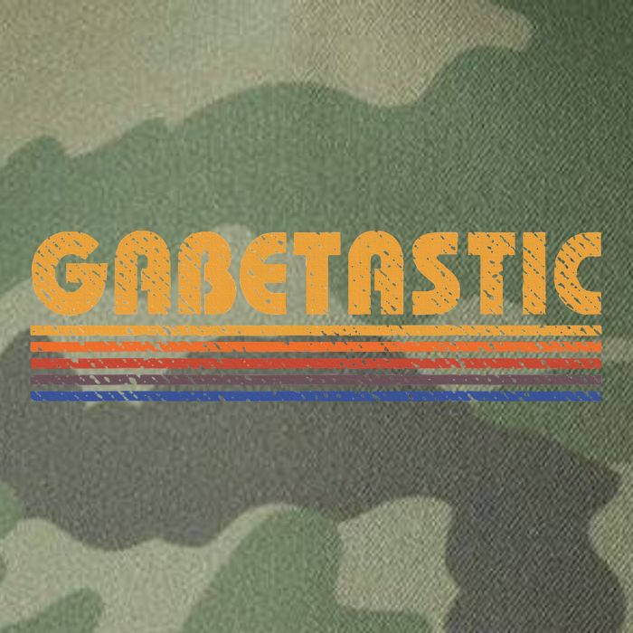 Gabetastic Funny Retro First Name Gabe Legacy Tie Dye Trucker Hat