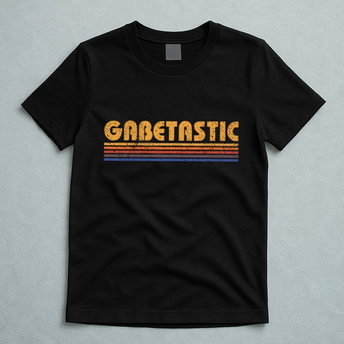 Gabetastic Funny Retro First Name Gabe T-Shirt