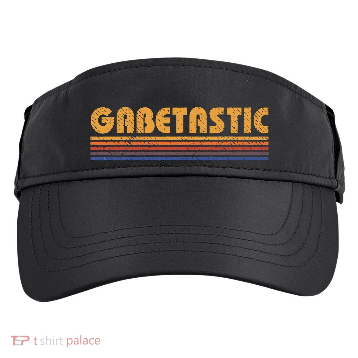 Gabetastic Funny Retro First Name Gabe Adult Drive Performance Visor