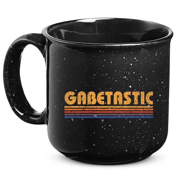 Gabetastic Funny Retro First Name Gabe 15oz Campfire Ceramic Mug