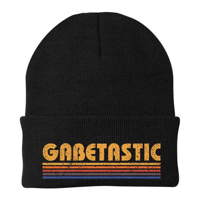 Gabetastic Funny Retro First Name Gabe Beanie