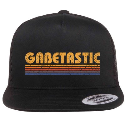 Gabetastic Funny Retro First Name Gabe Flatbill Hat