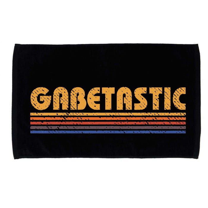 Gabetastic Funny Retro First Name Gabe Microfiber Hand Towel