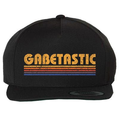 Gabetastic Funny Retro First Name Gabe Wool Snapback Cap