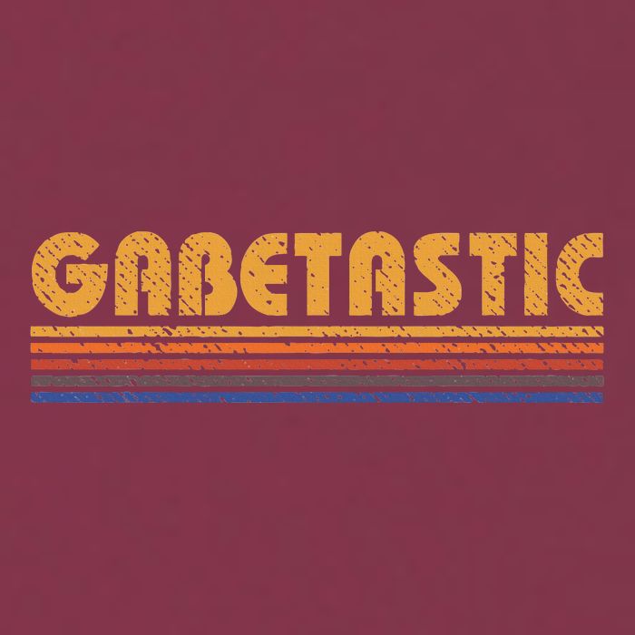 Gabetastic Funny Retro First Name Gabe 16oz Travel Tumbler