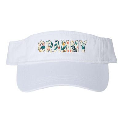 Grammy Floral Retro Valucap Bio-Washed Visor