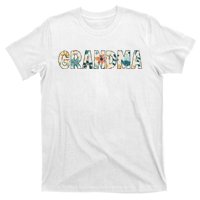 Grandma Floral Retro T-Shirt