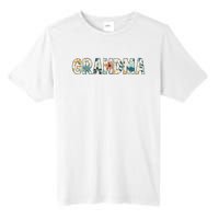 Grandma Floral Retro Tall Fusion ChromaSoft Performance T-Shirt