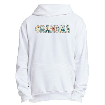 Grandma Floral Retro Urban Pullover Hoodie