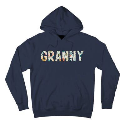 Granny Floral Retro Tall Hoodie