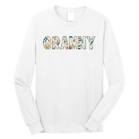 Granny Floral Retro Long Sleeve Shirt