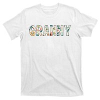 Granny Floral Retro T-Shirt