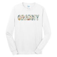 Granny Floral Retro Tall Long Sleeve T-Shirt