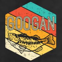 Googan Fish Retro Fishing Fisher Angler Gift 11oz C Handle Ceramic Mug