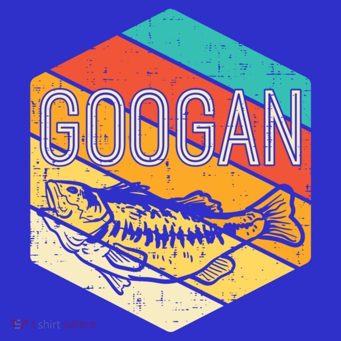 Googan Fish Retro Fishing Fisher Angler Gift Kids T-Shirt