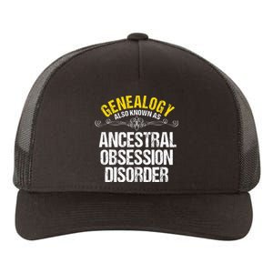 Genealogist Family Researcher History Tree Lineage Genealogy Yupoong Adult 5-Panel Trucker Hat