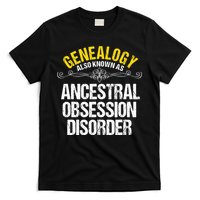 Genealogist Family Researcher History Tree Lineage Genealogy T-Shirt