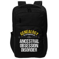 Genealogist Family Researcher History Tree Lineage Genealogy Impact Tech Backpack