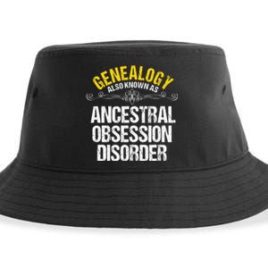 Genealogist Family Researcher History Tree Lineage Genealogy Sustainable Bucket Hat