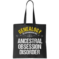 Genealogist Family Researcher History Tree Lineage Genealogy Tote Bag