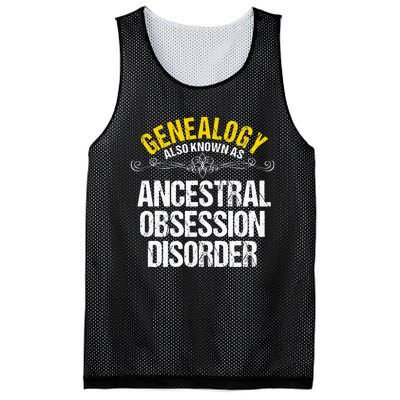 Genealogist Family Researcher History Tree Lineage Genealogy Mesh Reversible Basketball Jersey Tank