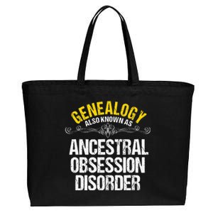 Genealogist Family Researcher History Tree Lineage Genealogy Cotton Canvas Jumbo Tote