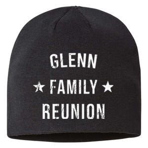 Glenn Family Reunion Matching Squad First Last Name Sustainable Beanie