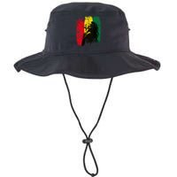 Ghanaian Flag Rastamann Reggae Dreadlocks Rasta Colors Legacy Cool Fit Booney Bucket Hat