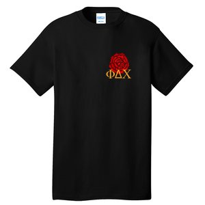 Greek Fraternity Red Incarnation Tall T-Shirt