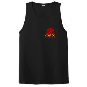 Greek Fraternity Red Incarnation PosiCharge Competitor Tank