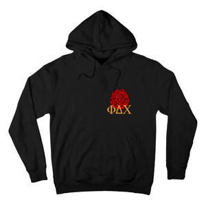 Greek Fraternity Red Incarnation Tall Hoodie