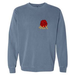 Greek Fraternity Red Incarnation Garment-Dyed Sweatshirt