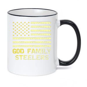 God Family Steelers 11oz Black Color Changing Mug