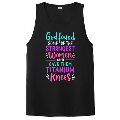 God Found Some Of The Strongest And Gave Them Titanium Funny Gift PosiCharge Competitor Tank