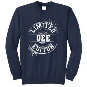 GEE Funny Surname Family Tree Birthday Reunion Gift Idea Sweatshirt