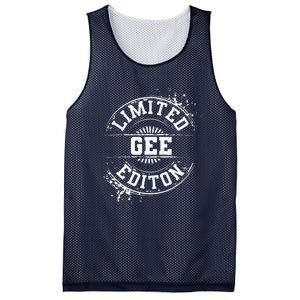 GEE Funny Surname Family Tree Birthday Reunion Gift Idea Mesh Reversible Basketball Jersey Tank