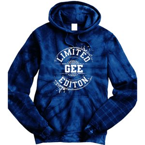 GEE Funny Surname Family Tree Birthday Reunion Gift Idea Tie Dye Hoodie