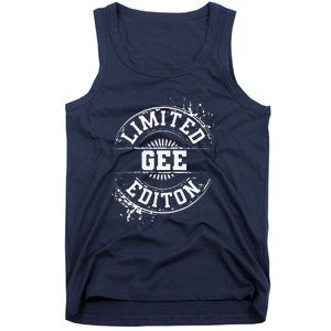 GEE Funny Surname Family Tree Birthday Reunion Gift Idea Tank Top