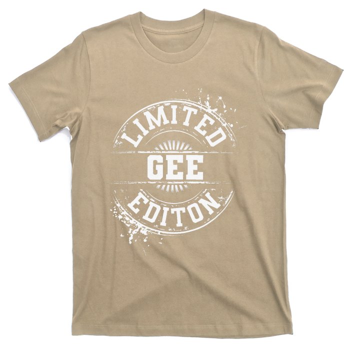 GEE Funny Surname Family Tree Birthday Reunion Gift Idea T-Shirt