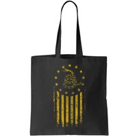 Gadsden Flag Snake Betsy Ross Flag 13 Colonies Vintage Bag