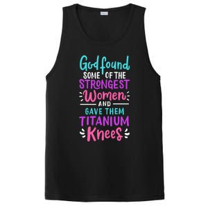 God Found Some Of The Strongest And Gave Them Titanium Funny Gift PosiCharge Competitor Tank