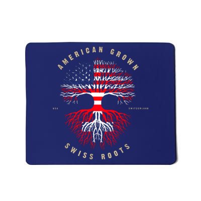 Gift For Swiss With Roots From Switzerland Mousepad