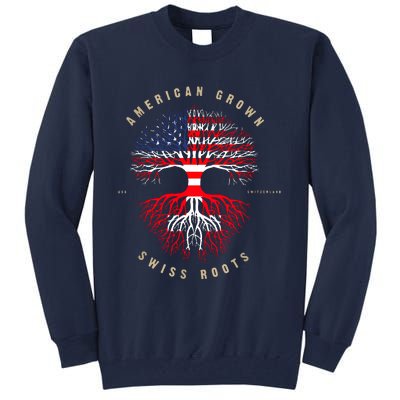 Gift For Swiss With Roots From Switzerland Tall Sweatshirt