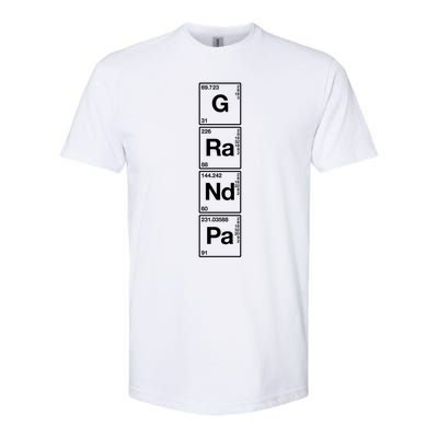 Grandpa Funny Sarcastic Grandparents Gift Grandaddy Science Great Gift Softstyle CVC T-Shirt