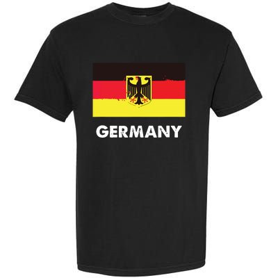 Germany Flag Shirts German Garment-Dyed Heavyweight T-Shirt