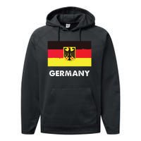 Germany Flag Shirts German Performance Fleece Hoodie