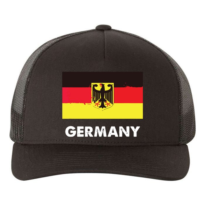 Germany Flag Shirts German Yupoong Adult 5-Panel Trucker Hat